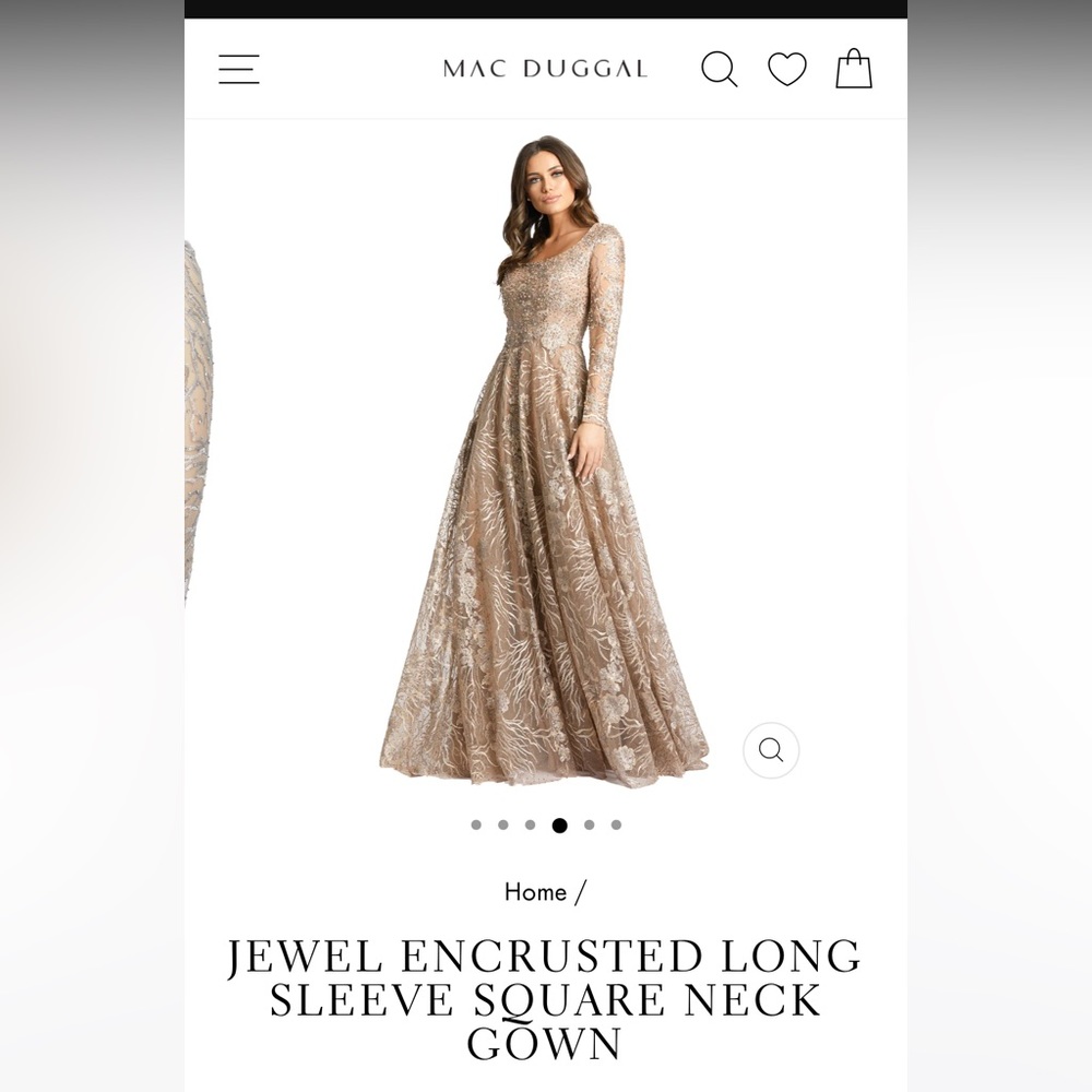 Mac Duggal gorgeous dress!!! Size 24 (I wear 22 normally)